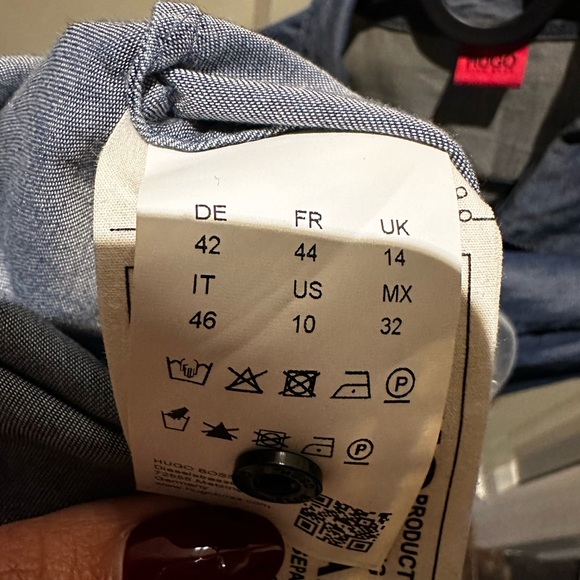 HUGO by Hugo Boss Chambray Dress - Picture 12 of 12